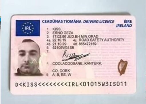 Buy Irish Driving License