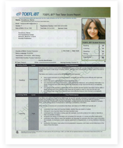 BUY TOEFL CERTIFICATE