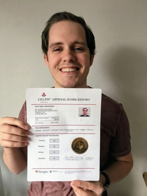 Buy CELPIP Certificate online